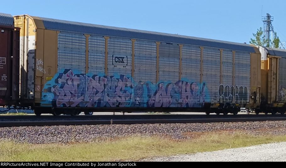 TTGX 715820 and CSX rack